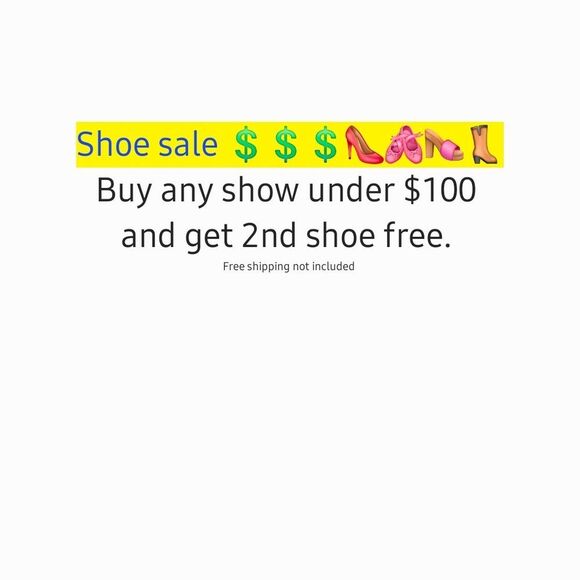 Shoe Sale Offer - Picture 1 of 1